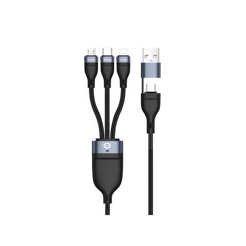 Conceptronic ETTA05B15 cavo USB USB 2.0 1,5 m USB C USB C/Micro-USB... on Productcaster.