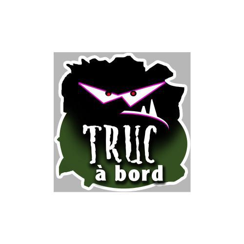 Truc A Bord (15x15cm) - Sticker/Autocollant on Productcaster.