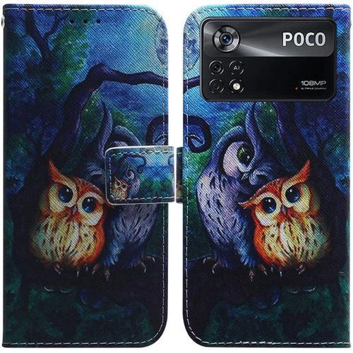 Coque Pour Xiaomi Poco X4 Pro 5g, Beau Pu Cuir Magnétique Flip Port... on Productcaster.