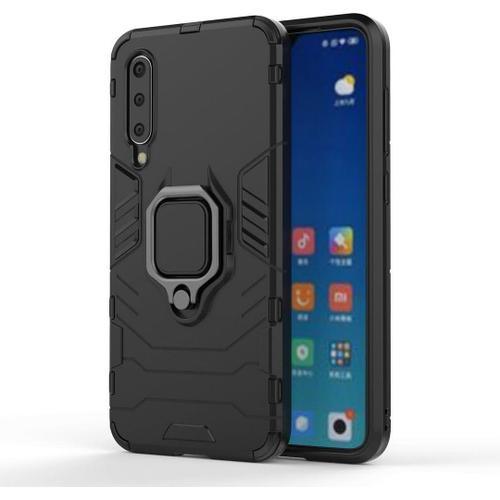 Coque Pour Xiaomi Mi 9 Se, Anneau Béquille Hybride 2 En 1 Pc & Sili... on Productcaster.