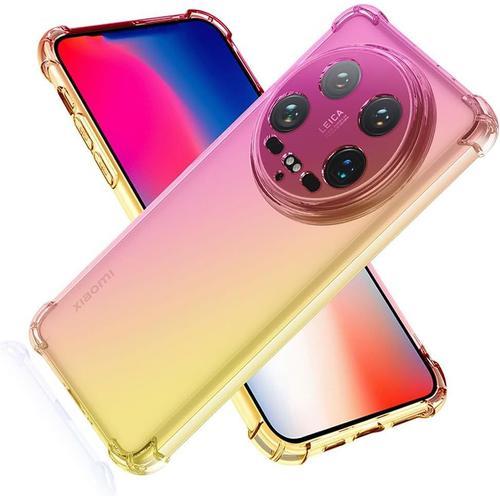 Coque Pour Xiaomi 14 Ultra, Étui En Gradient Color Très Mince Tpu C... on Productcaster.