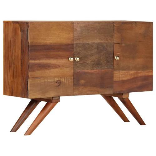 Buffet Bois Recyclé Massif 110 X 30 X 75 Cm Marron on Productcaster.