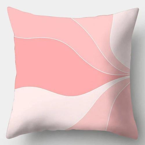 Juste De Coussin Imprimée Rose Pour Canapé,Taie D'oreiller Décorati... on Productcaster.