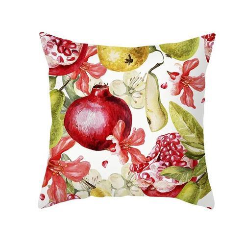 Juste De Coussin En Polyester Pour Canapé,Taie D'oreiller,Série Fru... on Productcaster.