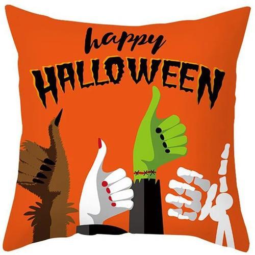 Juste De Coussin Pour Halloween,Citrouille,Chauve-Souris,Magicien,F... on Productcaster.