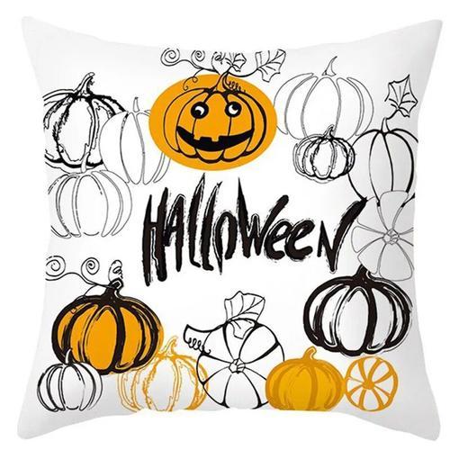 Juste De Coussin Pour Halloween,Citrouille,Chauve-Souris,Magicien,F... on Productcaster.