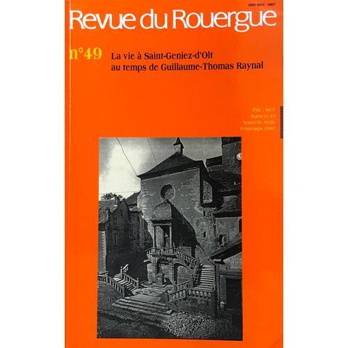 Rare Revue Du Rouergue N 49 La Vie A Saint Geniez D Olt Au Temps De... on Productcaster.