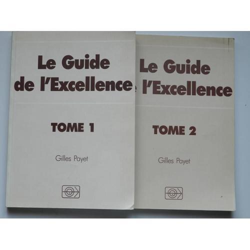 Le Guide De L'excellence Tomes 1 Et 2 on Productcaster.