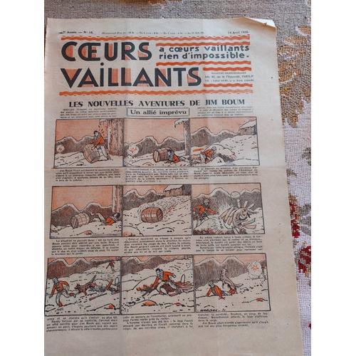 Coeurs Vaillants N° 15 Du 14/04/1935 on Productcaster.