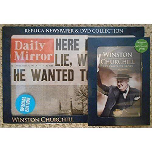 Winston Churchill Funeral: Replica Newspaper And Dvd on Productcaster.