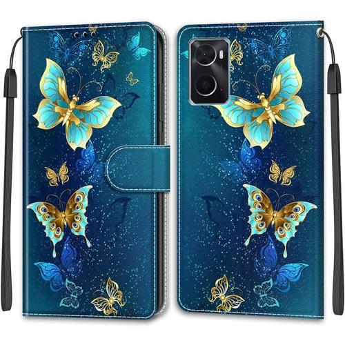 Coque Pour Oppo A36 Antichoc Cas,Pour Oppo A96 4g Coque Cuir Fente ... on Productcaster.