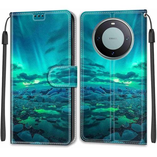 Coque Pour Huawei Mate 60 Pro/Mate 60 Pro+ Étui, Premium Cuir Antic... on Productcaster.