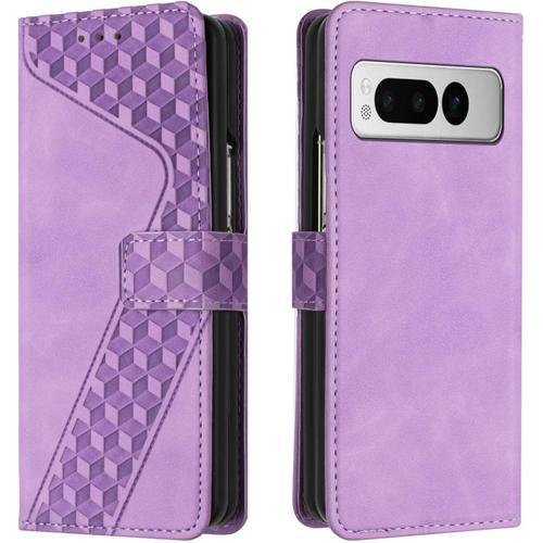 Coque Pour Google Pixel Fold, Motif 7 Texture À Carreaux, Housse Po... on Productcaster.