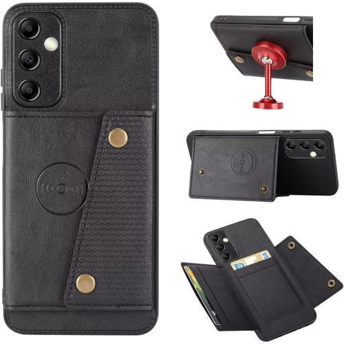 Pour Coque Samsung Galaxy A15 4g, Etui En Cuir De Téléphone Avec Em... on Productcaster.