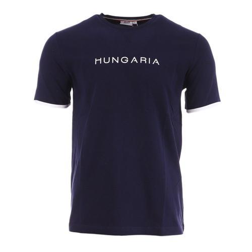 T-Shirt Marine Homme Hungaria Masaya on Productcaster.