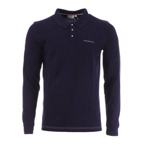 Polo Manches Longues Marine Homme Hungaria Merapi on Productcaster.