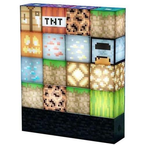 Kueatily 16pcs Minecraft Building Block Light Lampe De Bureau D?Épi... on Productcaster.