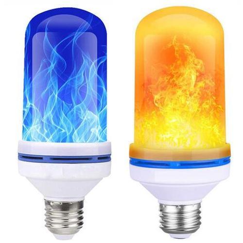 2 Pack LED Flamme Lumières Flamme Lumières Noël Halloween Jour Jaun... on Productcaster.