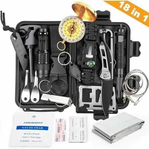 Kit de Survie d'urgence, Multifunctional Survival Kit de Survie et ... on Productcaster.