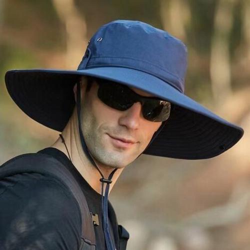 Chapeau Hommes Femmes Soleil Été Anti Uv Outdoor Randonnée Seau Cha... on Productcaster.