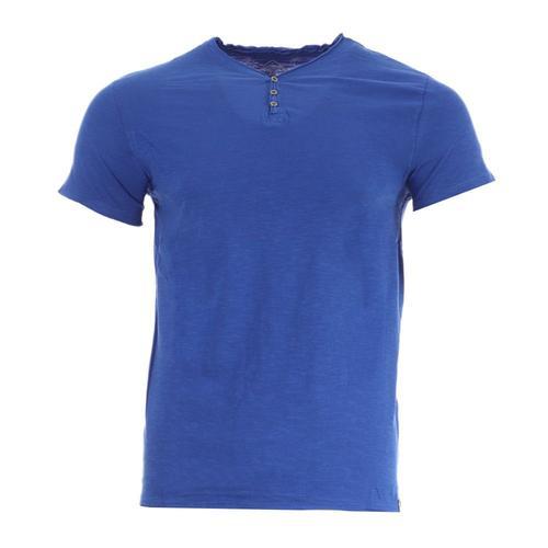 T-Shirt Bleu Roi Homme La Maison Blaggio Mattew on Productcaster.