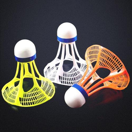 Boule De Badminton Professionnelle En Nylon, Balle En Plastique, Ré... on Productcaster.