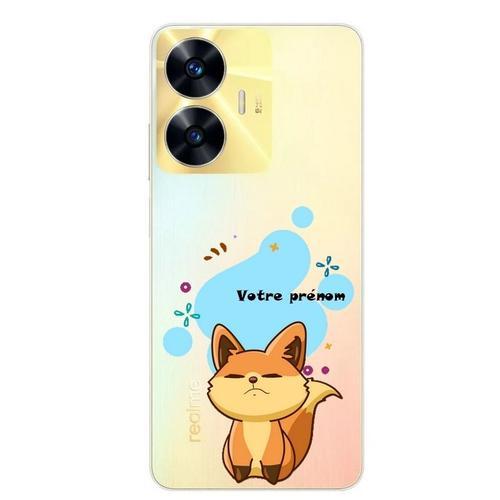 Coque Realme C55 Renard Fox Avec Votre Prenom on Productcaster.