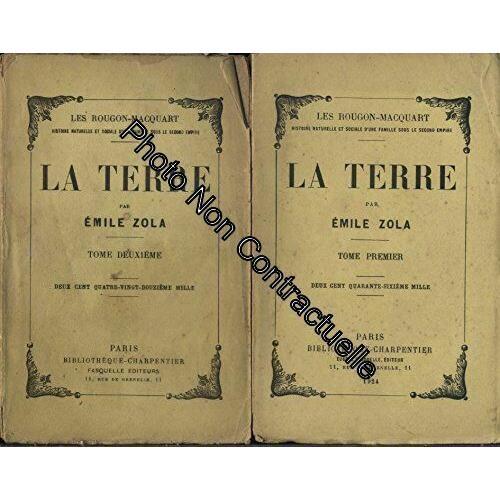 La Terre. En 2 Volumes. (Les Rougon-Macquart). 1924-1931. (Littérat... on Productcaster.