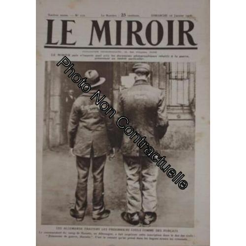 Miroir De La Guerre - Les Allemand Traitent Les Prisonniers Civils ... on Productcaster.