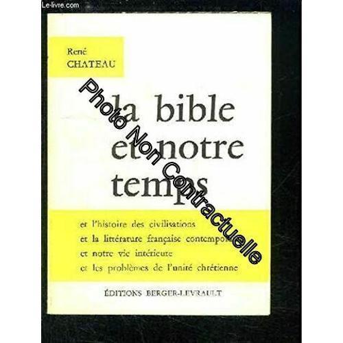 La Bible Et Notre Temps on Productcaster.