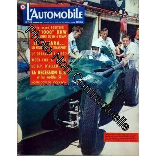 Automobile (L') No 149 Du 01/09/1958 - Essai Routier / La 1000 Dkw ... on Productcaster.