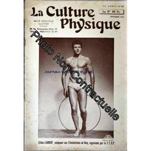 Culture Physique (La) No 682 Du 01/11/1950 - Gilles Laurent Vainque... on Productcaster.