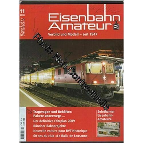 Eisenbahn Amateur No 11 De 2008 Vorbild Und Modell - Seit 1947 on Productcaster.