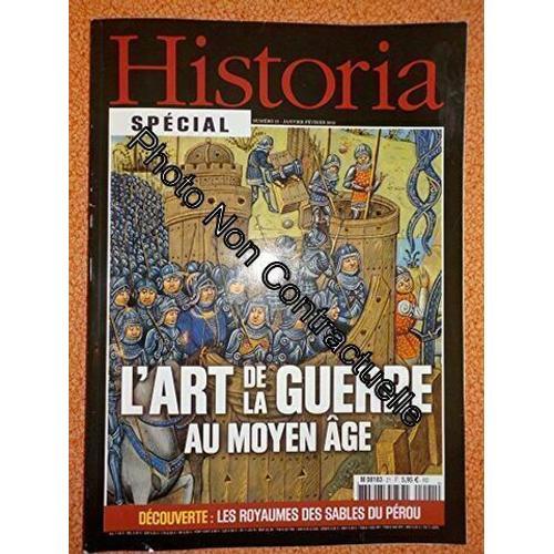 Historia Special N°21 L'art De La Guerre Au Moyen-Âge (Janvier/Févr... on Productcaster.