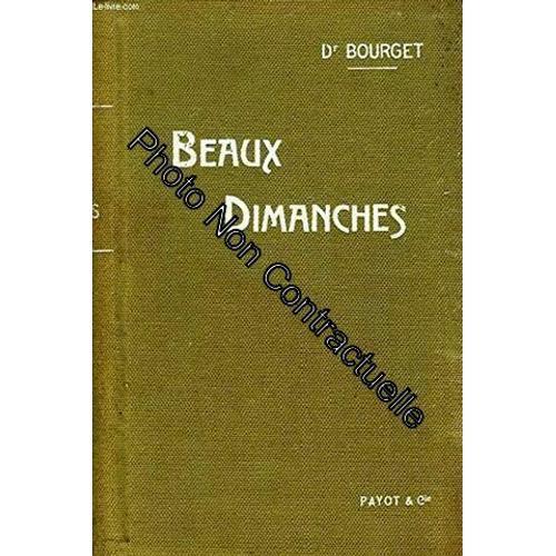 Beaux Dimanches Observations D'histoire Naturelle on Productcaster.