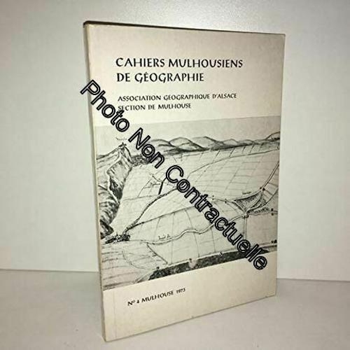 Cahiers Mulhousiens De Géographie on Productcaster.