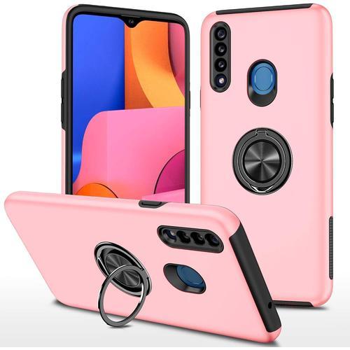 Pour Samsung Galaxy A20s Coque, Anneau Invisible Protection Du Pc +... on Productcaster.