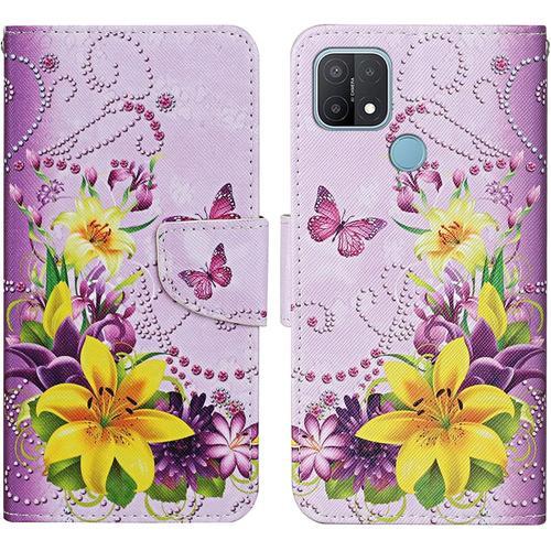 Coque Pour Oppo A15/A15s, Coque En Cuir Pu Pour Oppo A15/A15s, Etui... on Productcaster.