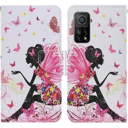 Coque Pour Xiaomi Mi 10t Pro 5g / Mi 10t 5g, Etui Cuir Pu Housse Ra... on Productcaster.