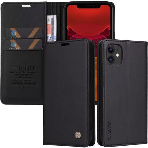 Coque Pour Iphone 11,Etui Protection Housse Premium En Cuir Pu, Emp... on Productcaster.