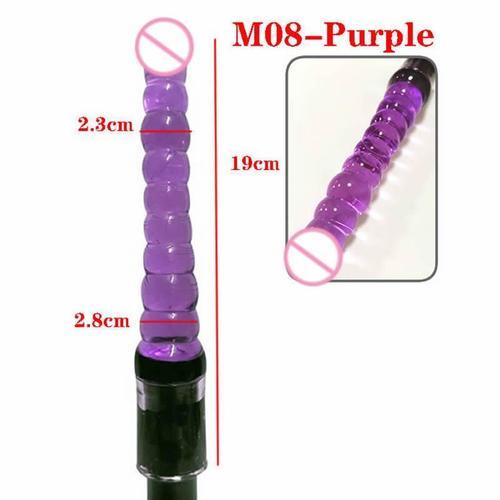 M08-Violet - Connexion 12-13mm - Pistolet De Massage Universel Fasc... on Productcaster.