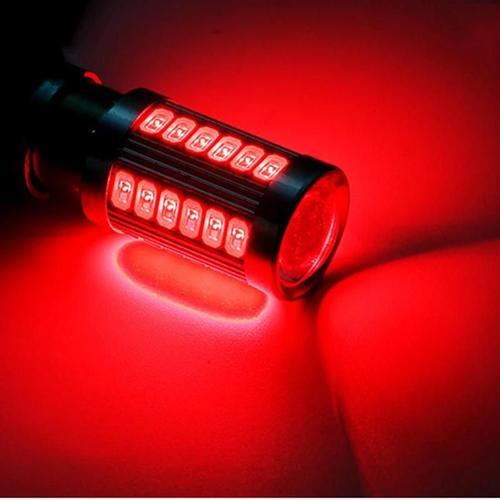 Stroboscope Rouge - 1156 Ba15s P21w - Ampoule Led Blanche Pour Clig... on Productcaster.