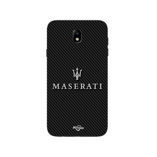 Coque Samsung Galaxy J7 2018 Masertati Blanc Fond Carbonne Souris E... on Productcaster.