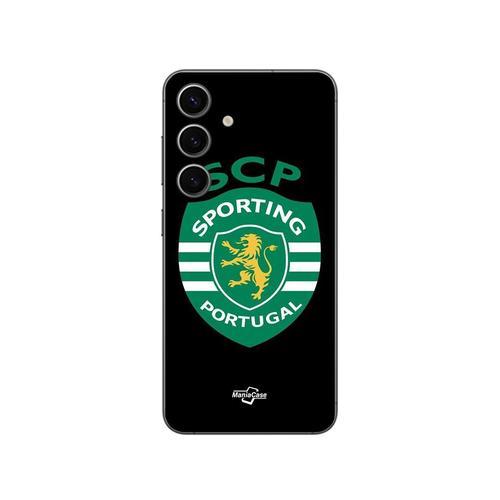 Coque Samsung Galaxy S24 Scp Sporting Portugal Fond Noir on Productcaster.