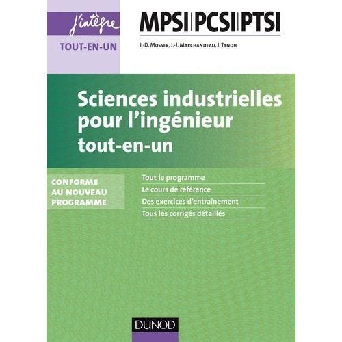 Sciences Industrielles Pour L'ingénieur - 1re Année Mpsi-Pcsi-Ptsi on Productcaster.