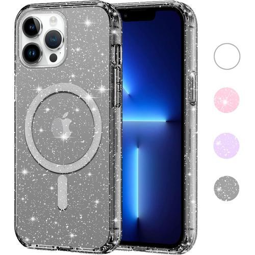 Coque Magnétique À Paillettes Pour Apple Iphone 13 Pro 6,1\U201d Co... on Productcaster.