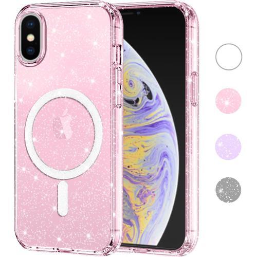 Coque Magnétique À Paillettes Pour Apple Iphone Xs 6,5\U201d Compat... on Productcaster.