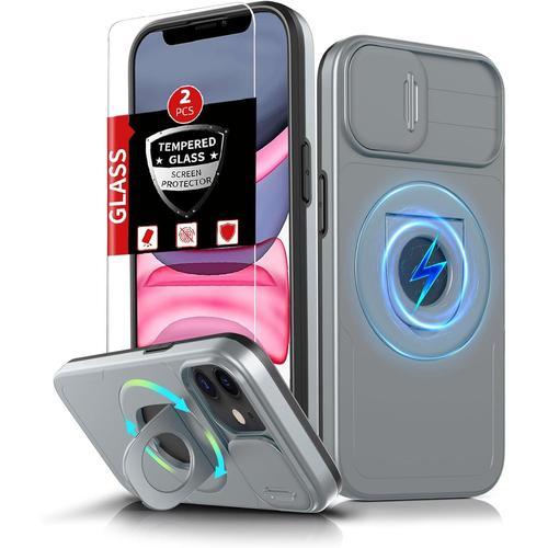 Coque Magnétique Pour Iphone Xr&11Compatible Avec Magsafe Avec 2ver... on Productcaster.