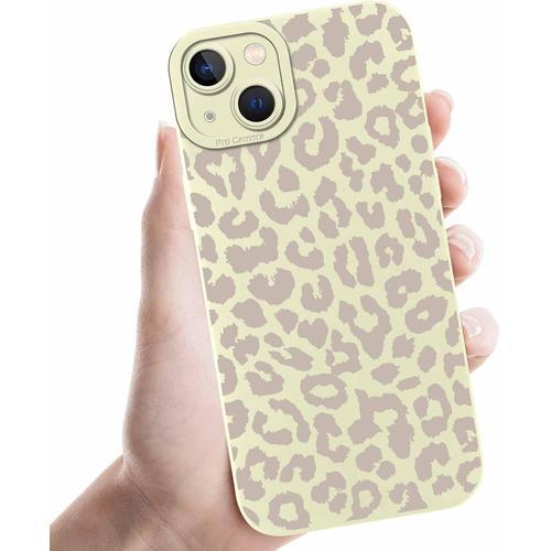 Coques Pour Iphone 14 6,1'', Étui Blanc Souple Tpu Silicone Aesthet... on Productcaster.