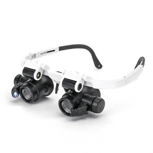 8X et 15X et 23X - Loupes Lampe à LED Tête Loupe Bijoutier Sauna ba... on Productcaster.